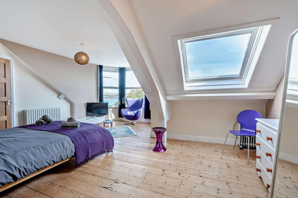 Dizzy Heights Swanage Sleeps 10 With Amazing Views Villa Dış mekan fotoğraf